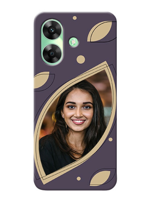 Custom Realme Narzo N61 Custom Mobile Case with Falling Leaf Design