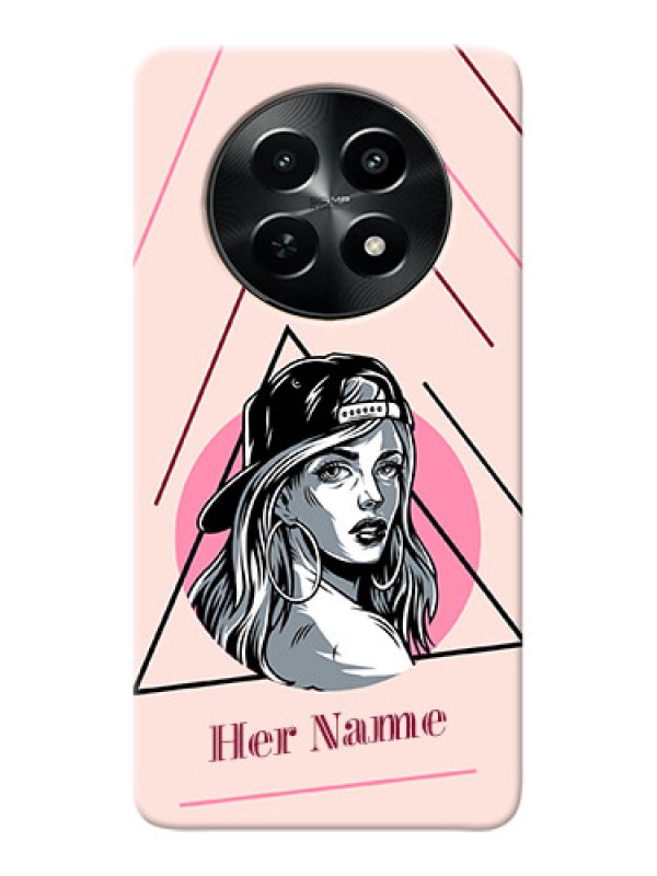 Custom Realme Narzo N65 5G Personalized Phone Case with Rockstar Girl Design