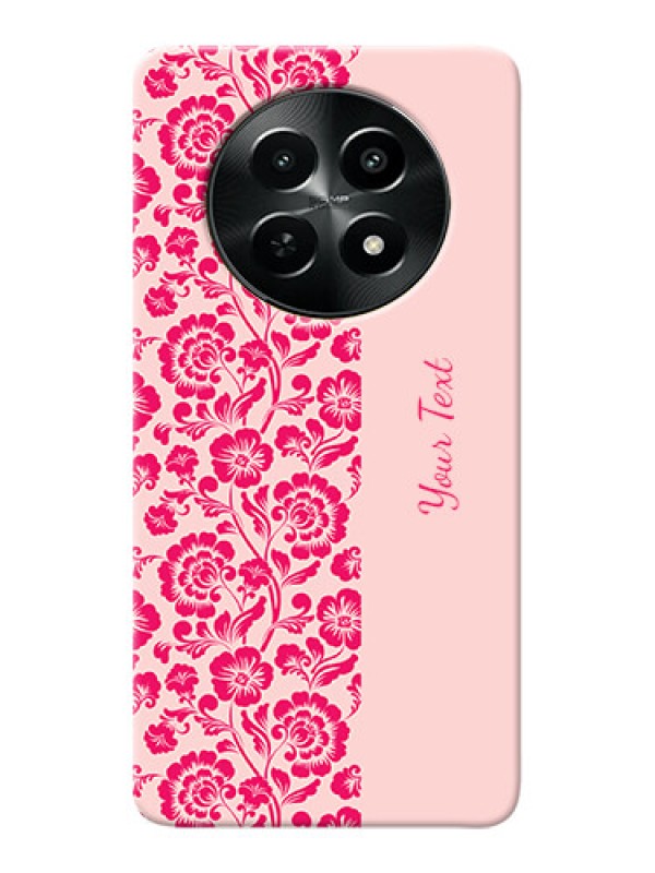 Custom Realme Narzo N65 5G Custom Phone Case with Attractive Floral Pattern Design