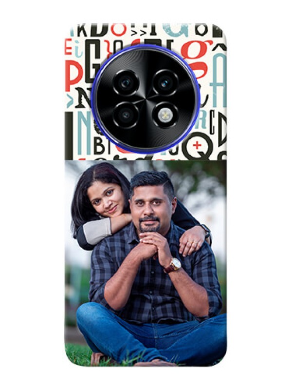 Custom Realme P1 Speed 5G custom mobile phone covers: Alphabet Design