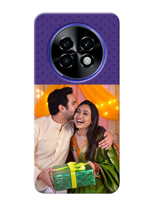 Custom Realme P1 Speed 5G mobile phone cases: Violet Pattern Design