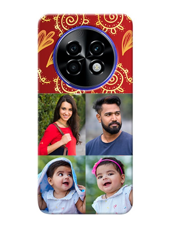 Custom Realme P1 Speed 5G Mobile Phone Cases: 4 Image Traditional Design