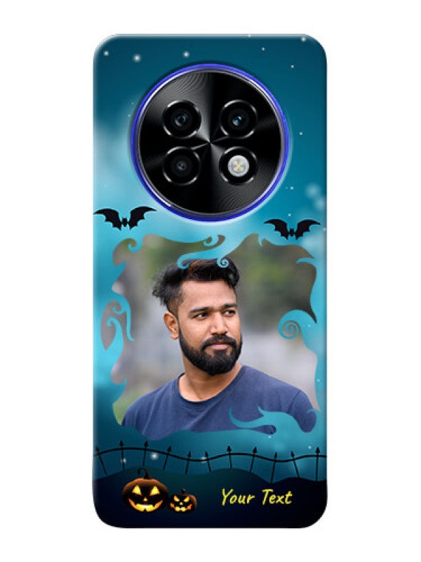 Custom Realme P1 Speed 5G Personalised Phone Cases: Halloween frame design