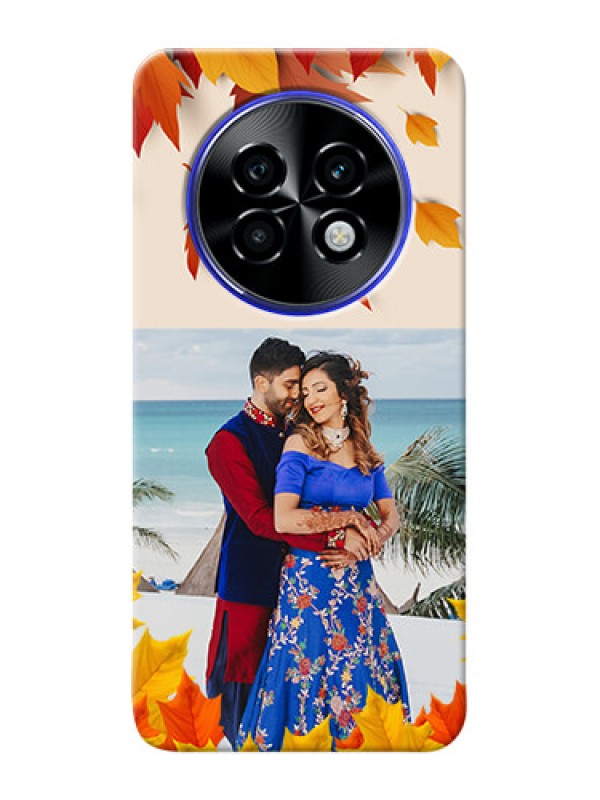 Custom Realme P1 Speed 5G Mobile Phone Cases: Autumn Maple Leaves Design