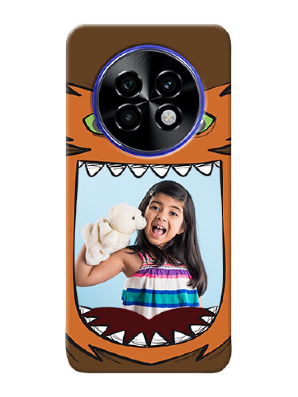 Custom Realme P1 Speed 5G Phone Covers: Owl Monster Back Case Design