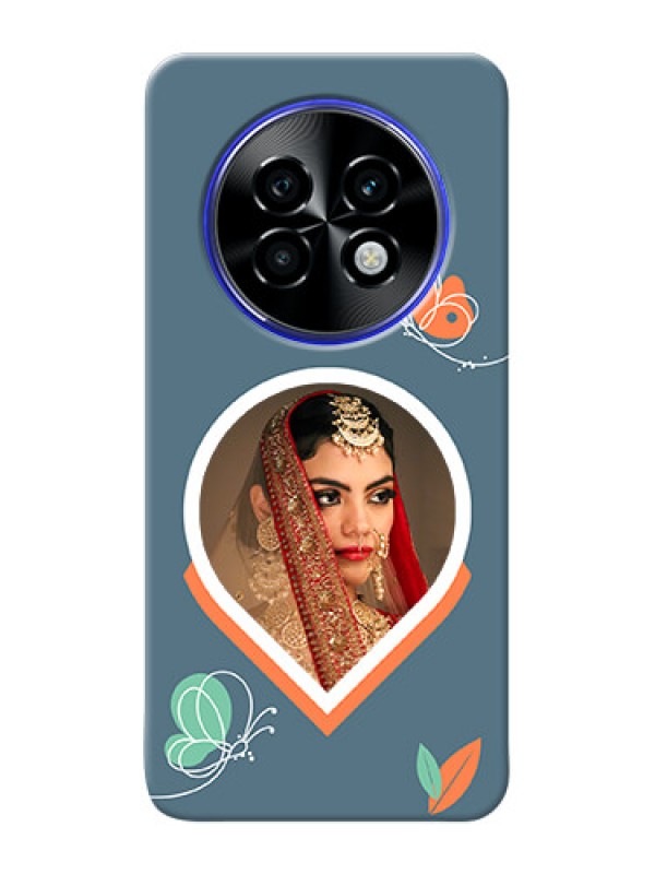 Custom Realme P1 Speed 5G Custom Mobile Case with Droplet Butterflies Design