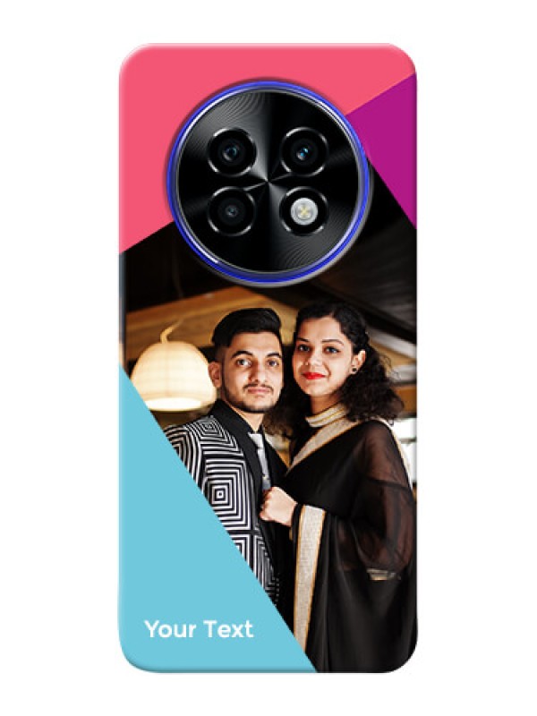 Custom Realme P1 Speed 5G Custom Mobile Case with Stacked Triple colour Design