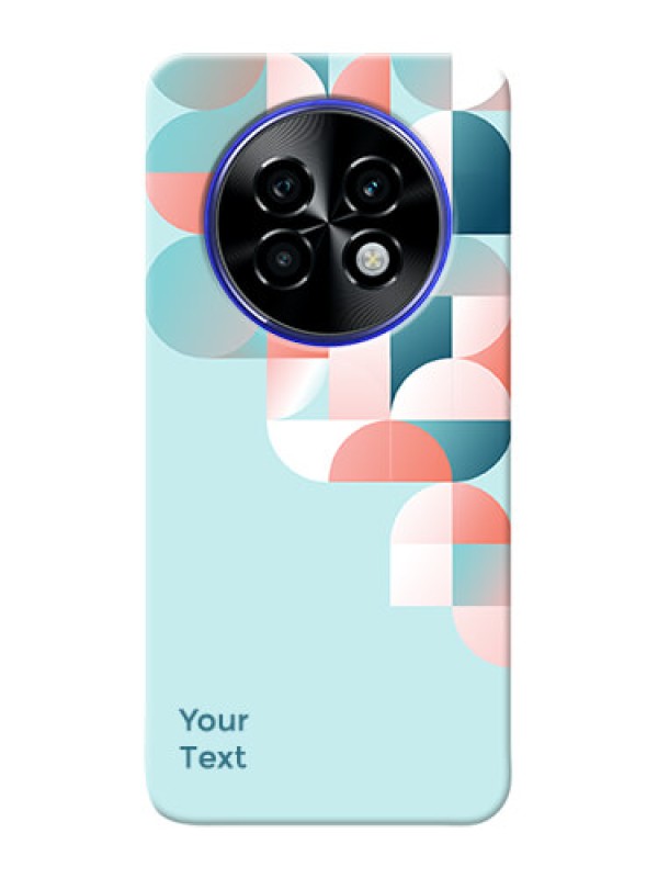 Custom Realme P1 Speed 5G Custom Phone Case with Stylish Semicircle Pattern Design