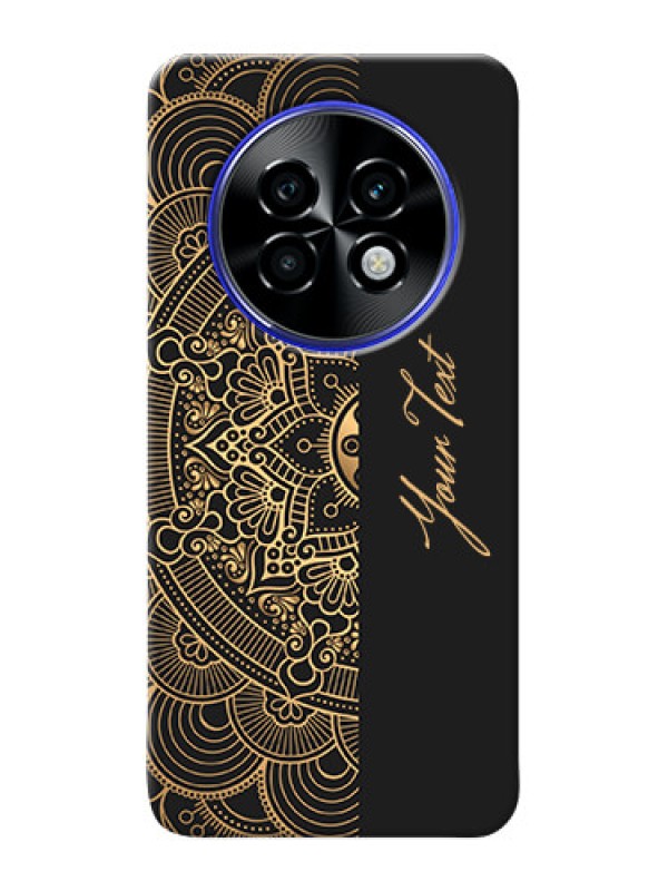 Custom Realme P1 Speed 5G Photo Printing on Case with Mandala art with custom text Design