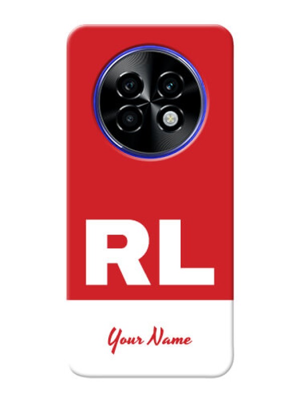 Custom Realme P1 Speed 5G Personalized Phone Case with dual tone custom text Design