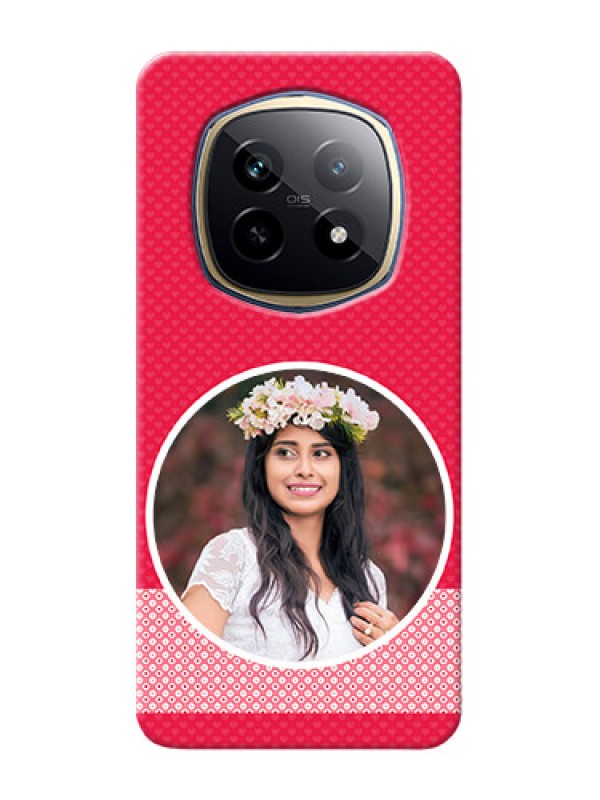 Custom Realme P2 Pro 5G Mobile Covers Online: Pink Pattern Design