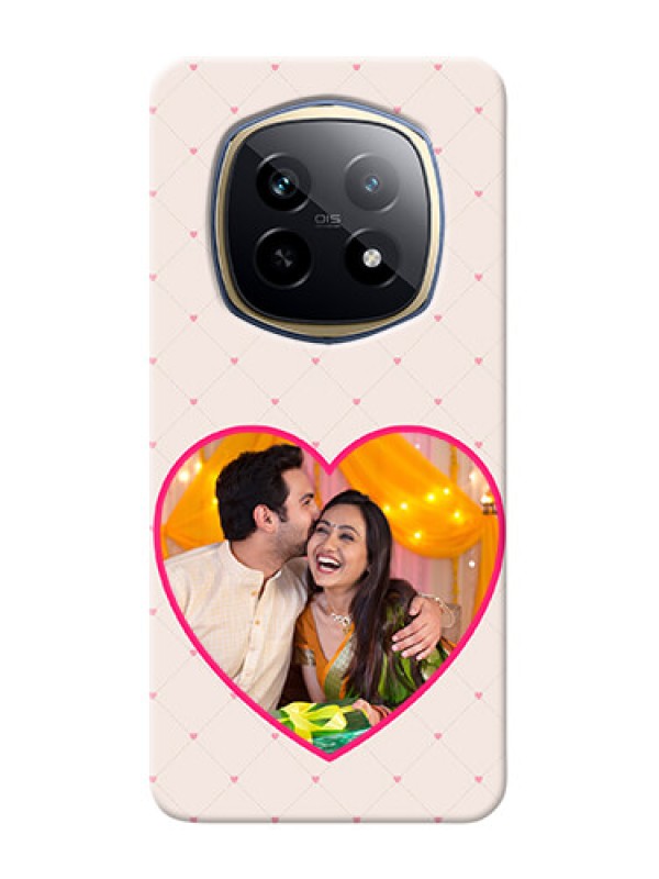 Custom Realme P2 Pro 5G Personalized Mobile Covers: Heart Shape Design