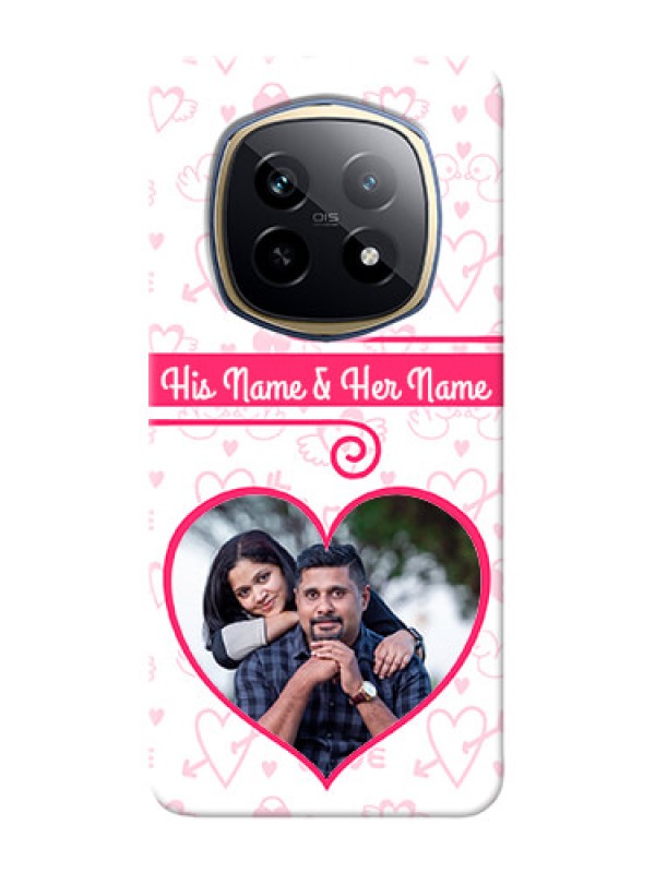 Custom Realme P2 Pro 5G Personalized Phone Cases: Heart Shape Love Design
