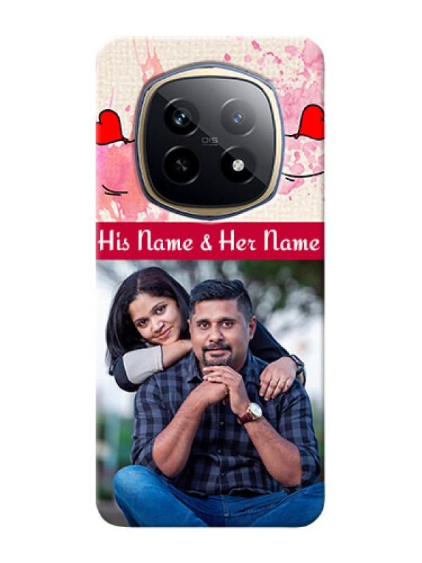 Custom Realme P2 Pro 5G phone back covers: You and Me Case Design