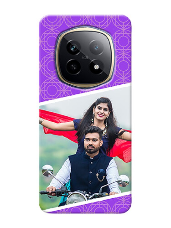 Custom Realme P2 Pro 5G mobile back covers online: violet Pattern Design