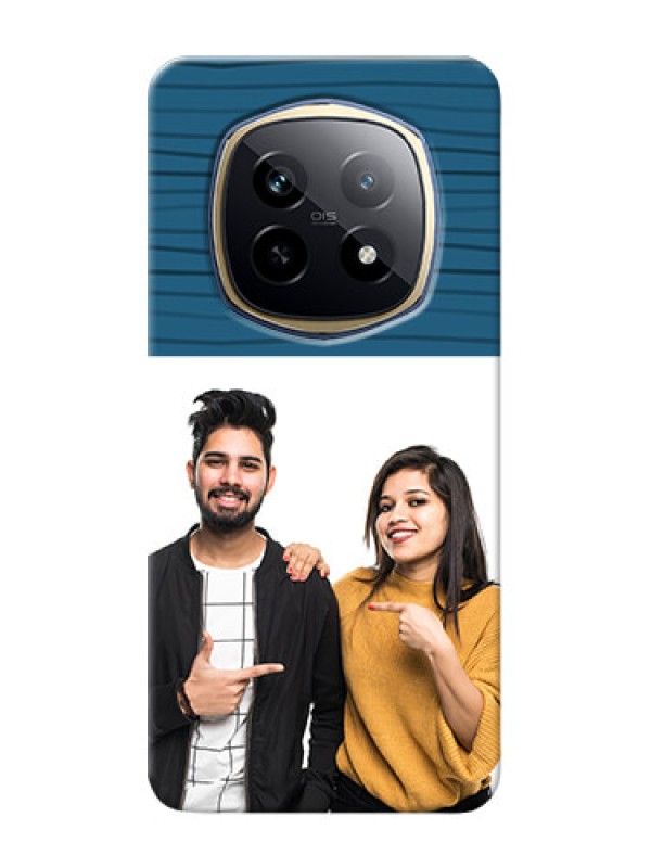 Custom Realme P2 Pro 5G Custom Phone Cases: Blue Pattern Cover Design