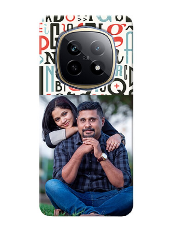 Custom Realme P2 Pro 5G custom mobile phone covers: Alphabet Design