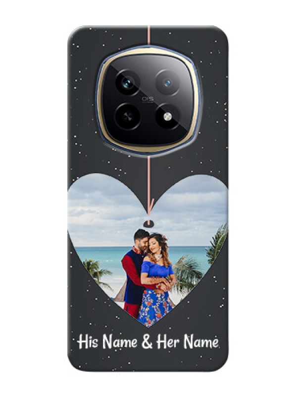 Custom Realme P2 Pro 5G custom phone cases: Hanging Heart Design