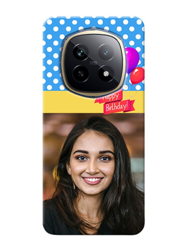 Custom Realme P2 Pro 5G custom mobile back covers: Happy Birthday Design