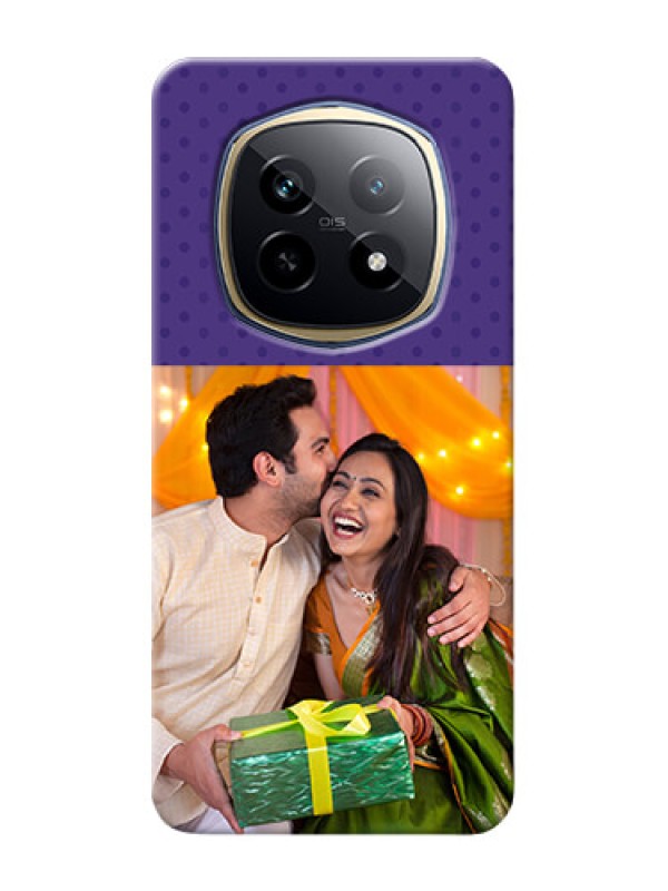 Custom Realme P2 Pro 5G mobile phone cases: Violet Pattern Design