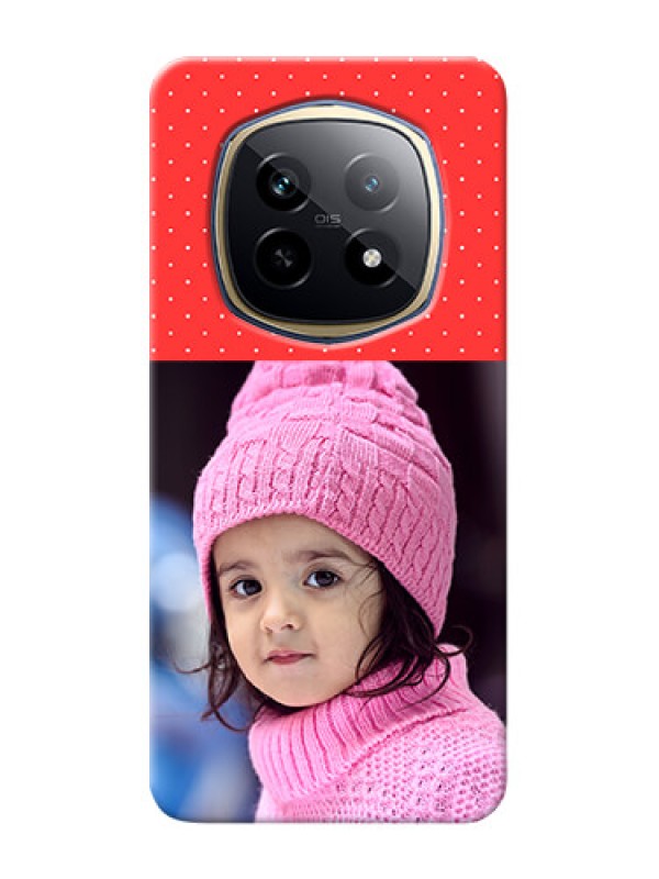 Custom Realme P2 Pro 5G personalised phone covers: Red Pattern Design