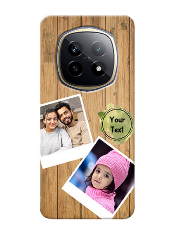 Custom Realme P2 Pro 5G Custom Mobile Phone Covers: Wooden Texture Design