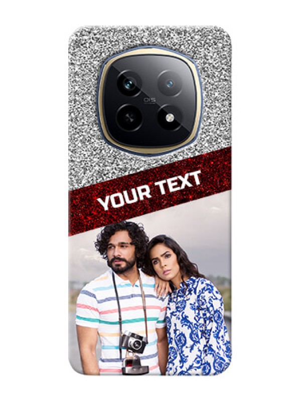 Custom Realme P2 Pro 5G Mobile Cases: Image Holder with Glitter Strip Design