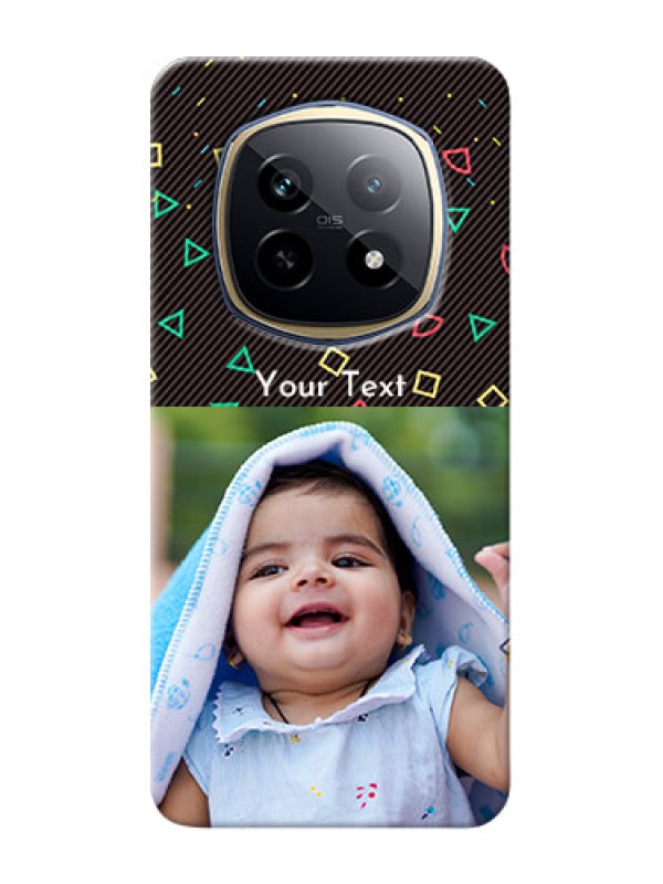 Custom Realme P2 Pro 5G custom mobile cases with confetti birthday design