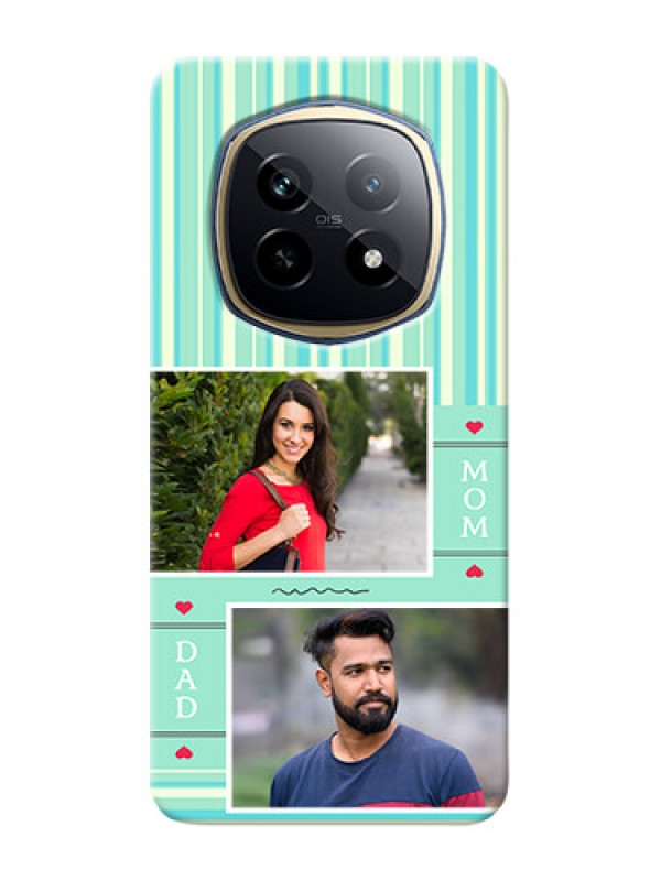 Custom Realme P2 Pro 5G custom mobile phone covers: Mom And Dad Pic Design