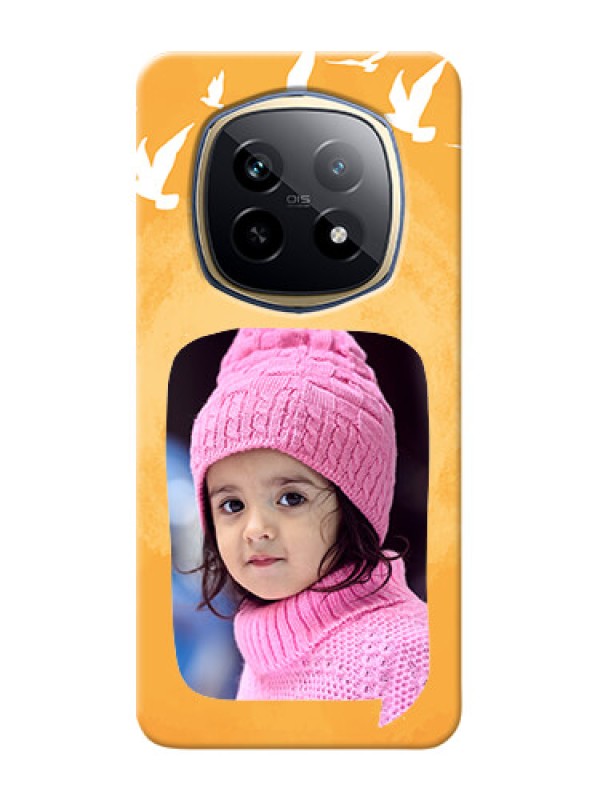 Custom Realme P2 Pro 5G Phone Covers: Water Color Design with Bird Icons