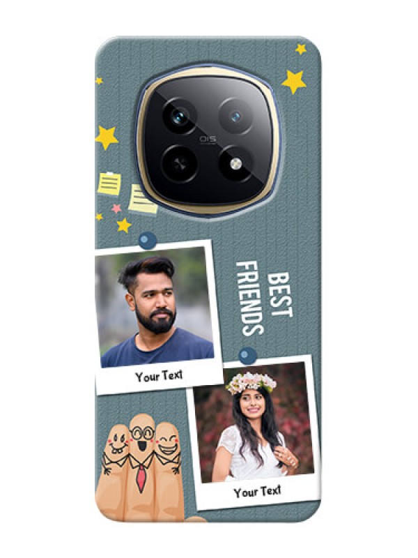 Custom Realme P2 Pro 5G Mobile Cases: Sticky Frames and Friendship Design