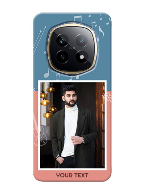 Custom Realme P2 Pro 5G Phone Back Covers with Color Musical Note Design