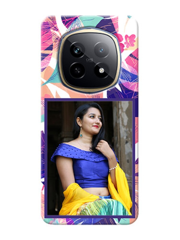 Custom Realme P2 Pro 5G Personalised Phone Cases: Abstract Floral Design