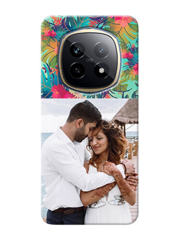 Custom Realme P2 Pro 5G Personalized Phone Cases: Watercolor Floral Design