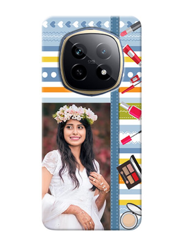 Custom Realme P2 Pro 5G Personalized Mobile Cases: Makeup Icons Design