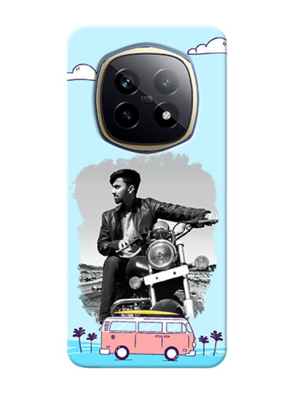 Custom Realme P2 Pro 5G Mobile Covers Online: Travel And Adventure Design