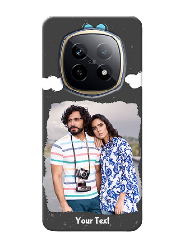 Custom Realme P2 Pro 5G Mobile Back Covers: splashes with love doodles Design