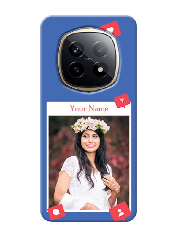 Custom Realme P2 Pro 5G Custom Phone Case with Like Share And Comment Design