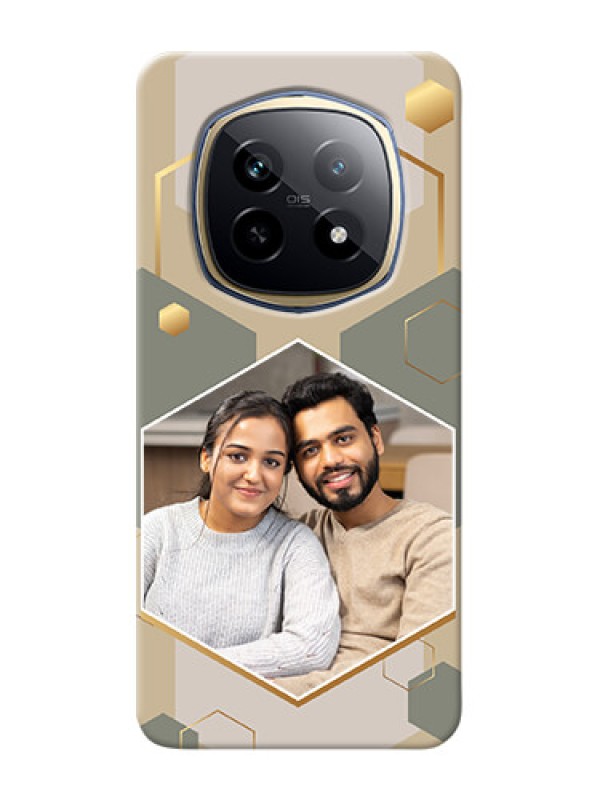 Custom Realme P2 Pro 5G Photo Printing on Case with Stylish Hexagon Pattern Design