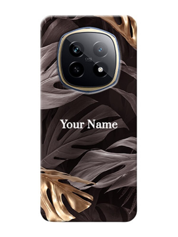 Custom Realme P2 Pro 5G Personalised Phone Case with Wild Leaves digital paint Design