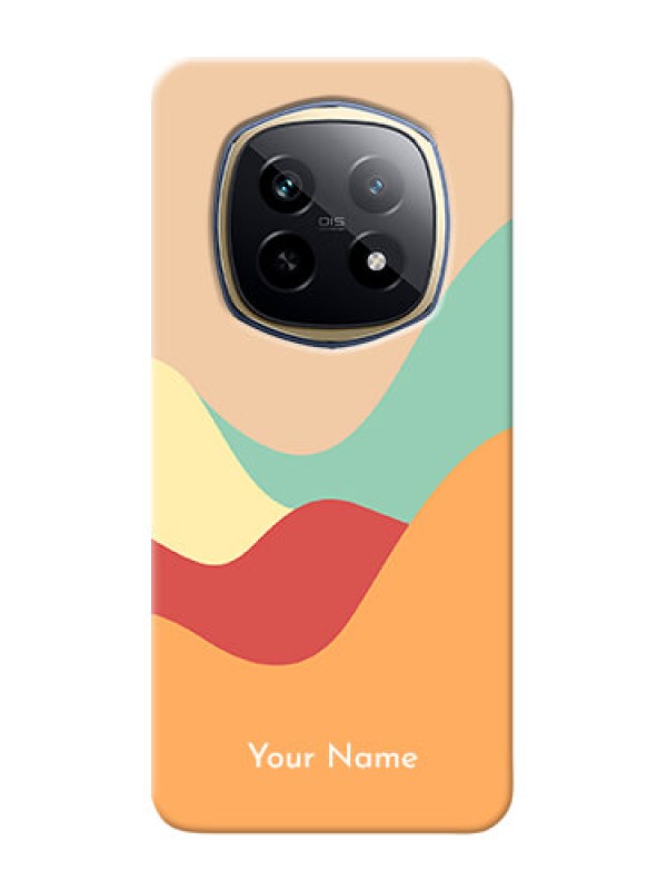 Custom Realme P2 Pro 5G Personalized Phone Case with Ocean Waves Multicolour Design