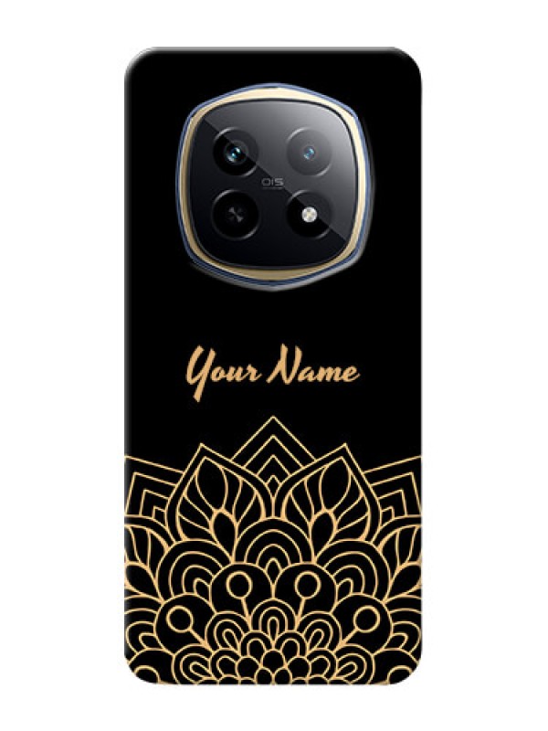 Custom Realme P2 Pro 5G Custom Phone Case with Golden mandala Design