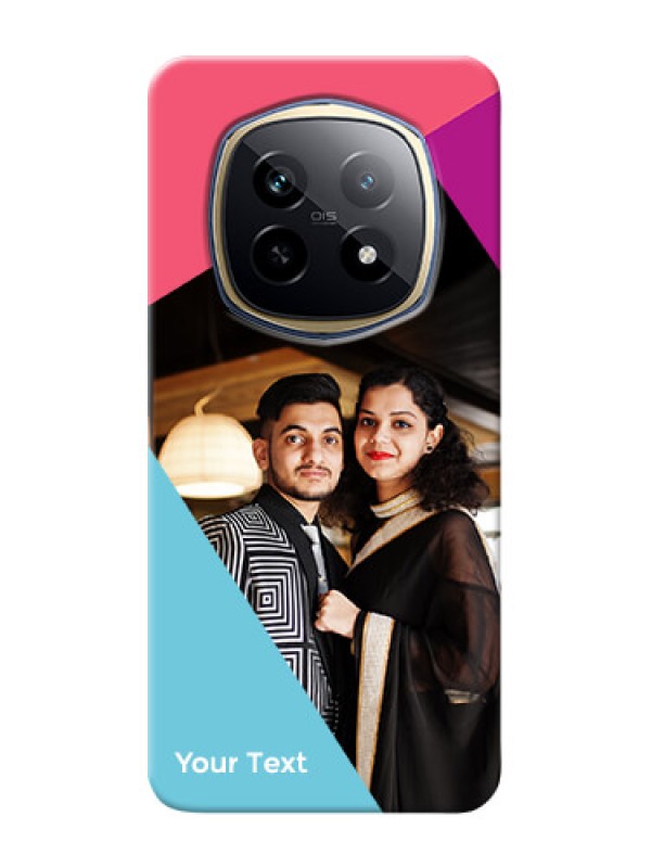 Custom Realme P2 Pro 5G Custom Mobile Case with Stacked Triple colour Design