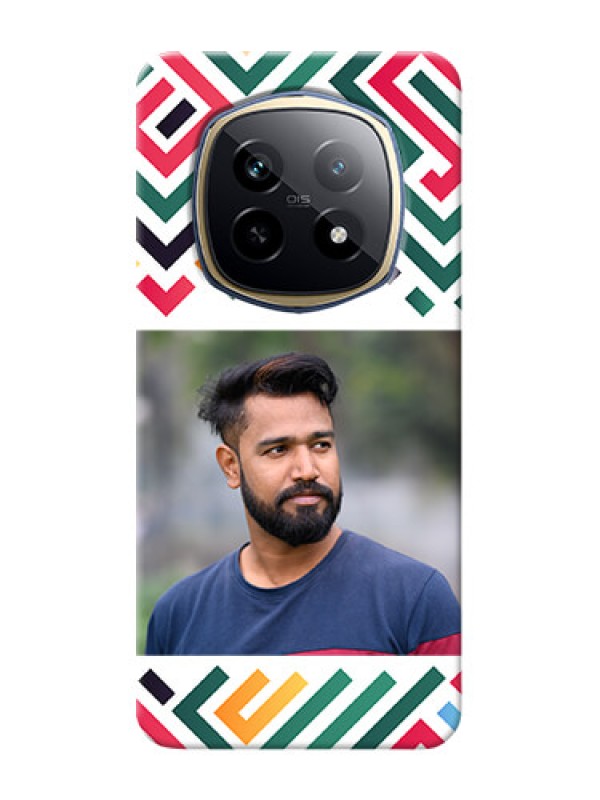 Custom Realme P2 Pro 5G Personalized Phone Case with Colorful Maze Pattern Design