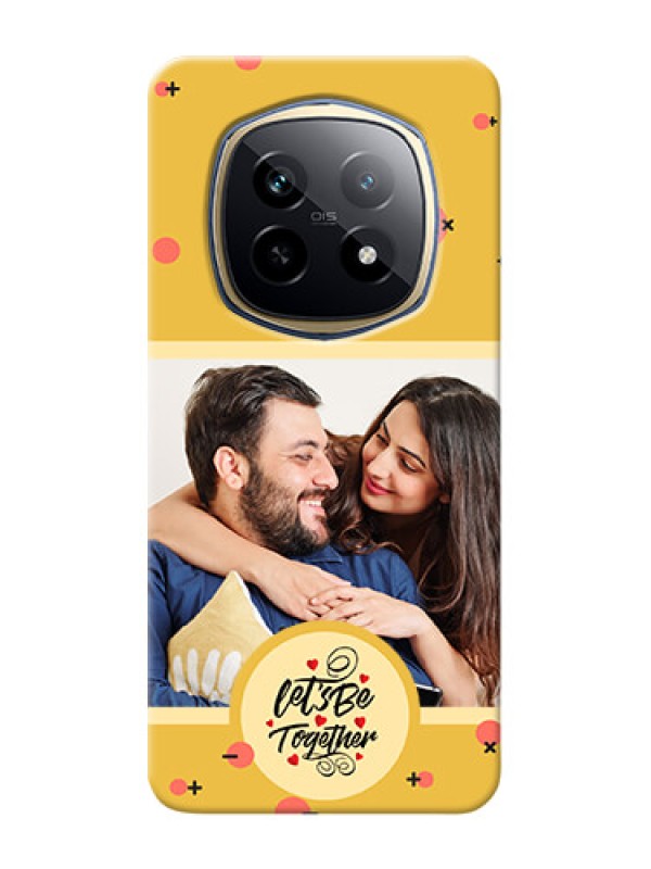 Custom Realme P2 Pro 5G Photo Printing on Case with Lets be Together Design