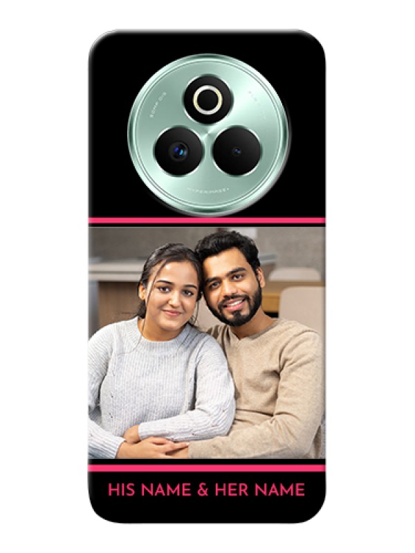 Custom Realme P3 Pro 5G Custom Hard Phone Case - With Add Text Design