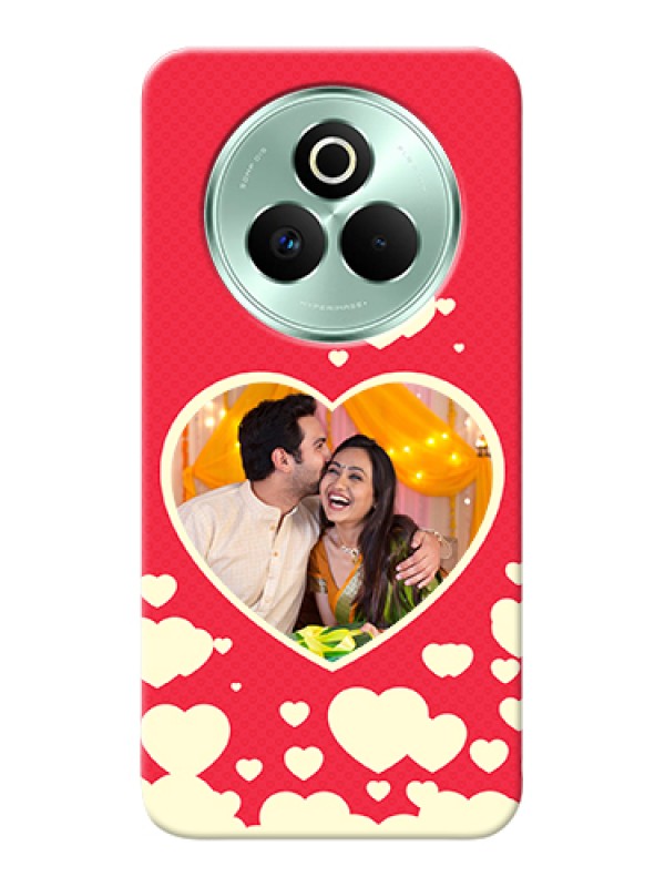 Custom Realme P3 Pro 5G Custom Hard Phone Case - Love Symbols Phone Cover Design