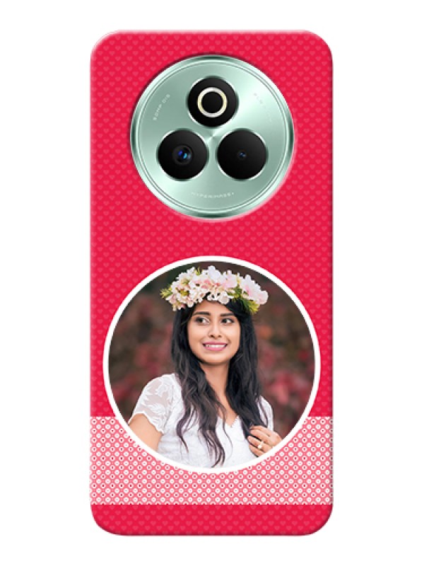 Custom Realme P3 Pro 5G Custom Hard Phone Case - Pink Color Pattern Design