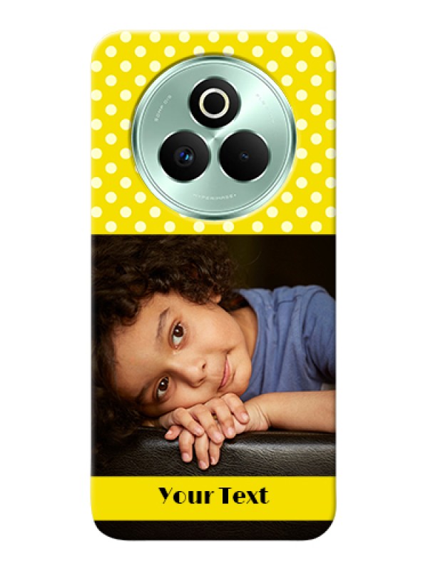 Custom Realme P3 Pro 5G Custom Hard Phone Case - Bright Yellow Case Design