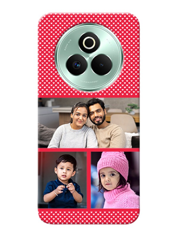 Custom Realme P3 Pro 5G Custom Hard Phone Case - Bulk Photo Upload Design